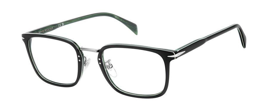 DB 1211/G - Black Striped Green -