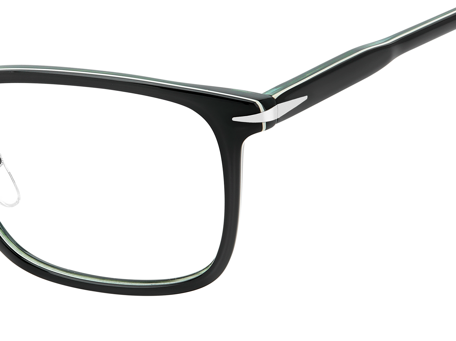 DB 1211/G - Black Striped Green -