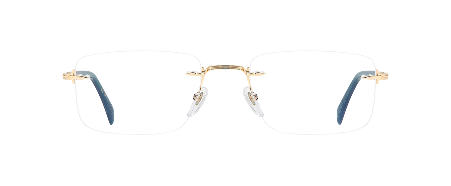 DB 1202 - Gold Green - Blue Mirror