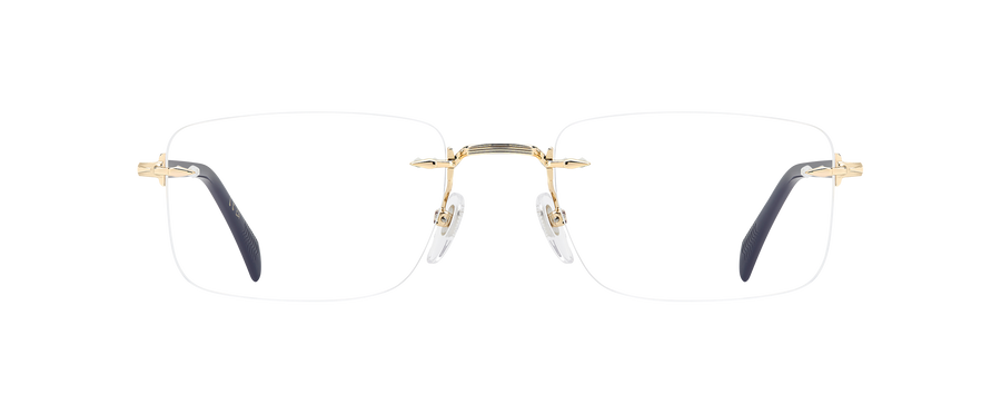 DB 1202 - Gold Black 2 - Blue Mirror