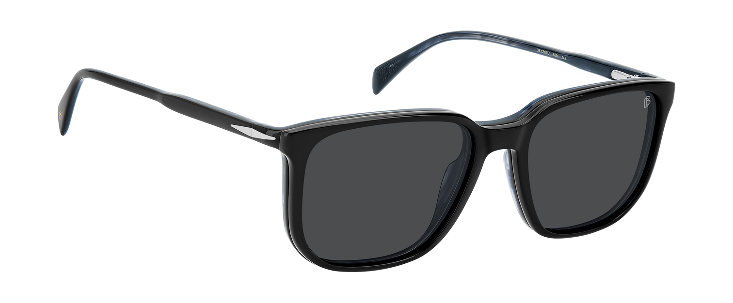 DB 1210/C - Schwarz gestreift Blau - Grau Polarisiert