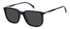 DB 1210/C - Schwarz gestreift Blau - Grau Polarisiert