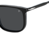 DB 1210/C - Schwarz gestreift Blau - Grau Polarisiert