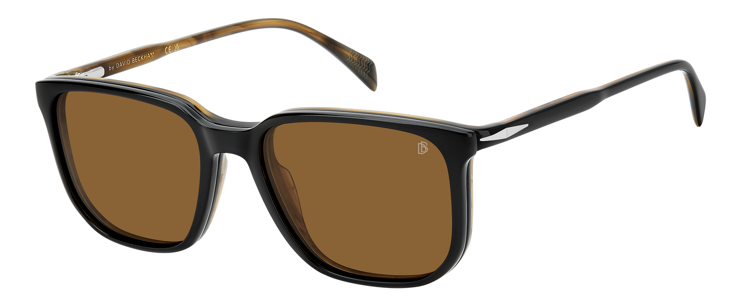 DB 1210/C - Nero striato Beige - Bronzo polarizzato