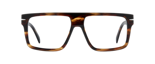 DB 7154 - Brown Havana - Frames – EYEWEAR by DAVID BECKHAM