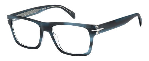 DB 7155 - Gestreiftes blaues Kristall - Rahmen