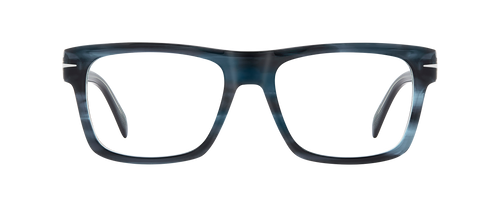 DB 7155 - Gestreiftes blaues Kristall - Rahmen