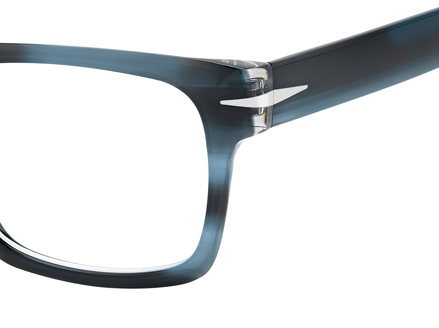 DB 7155 - Striped Blue Crystal -