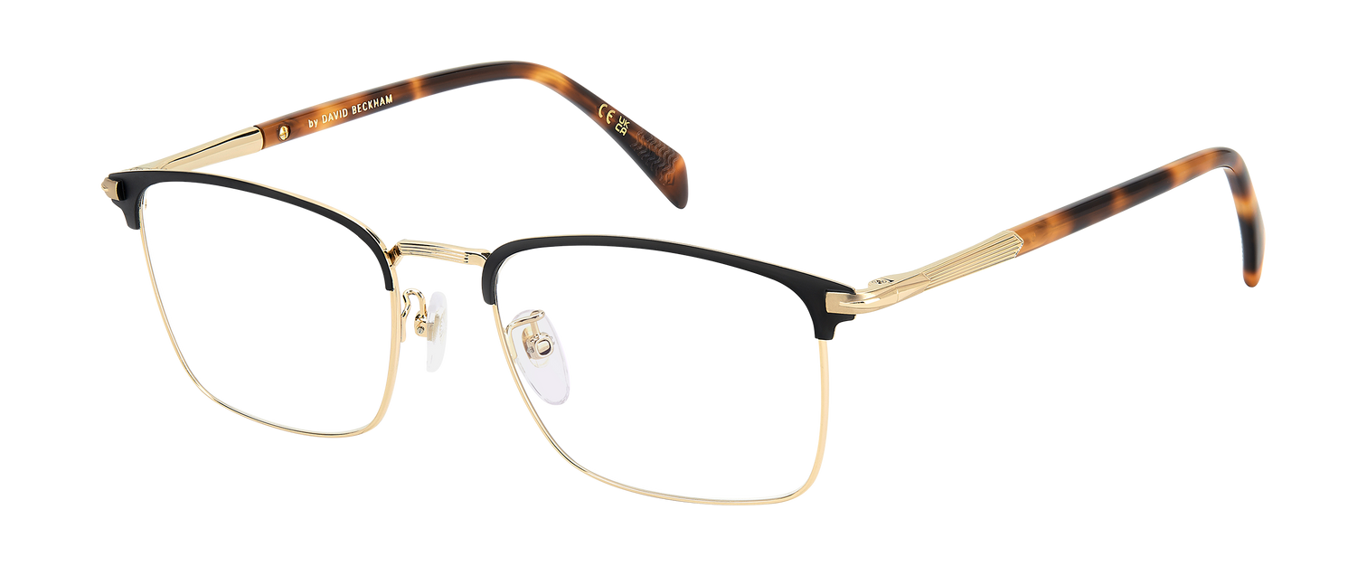 DB 1201/G - Matte Black Gold - Montures