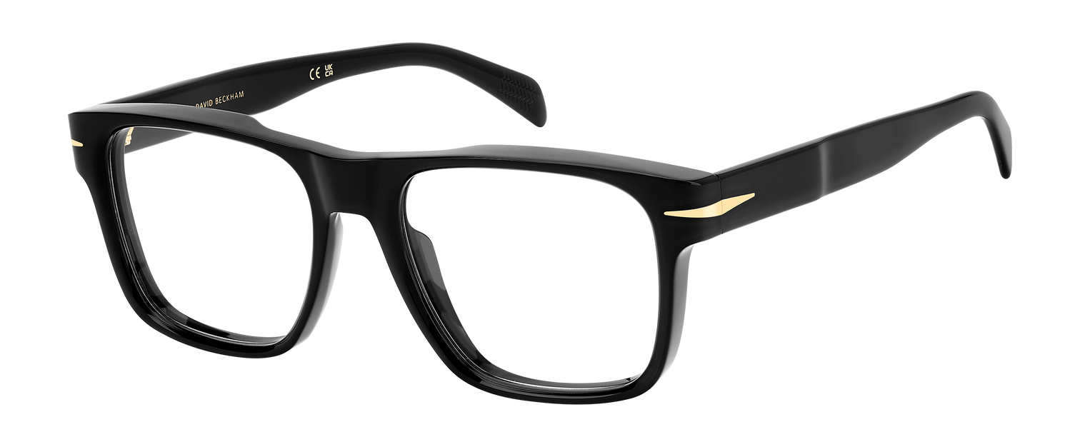 DB 7020/CRAFTED - Preto - Armações