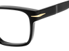 DB 7020/CRAFTED - Preto - Armações