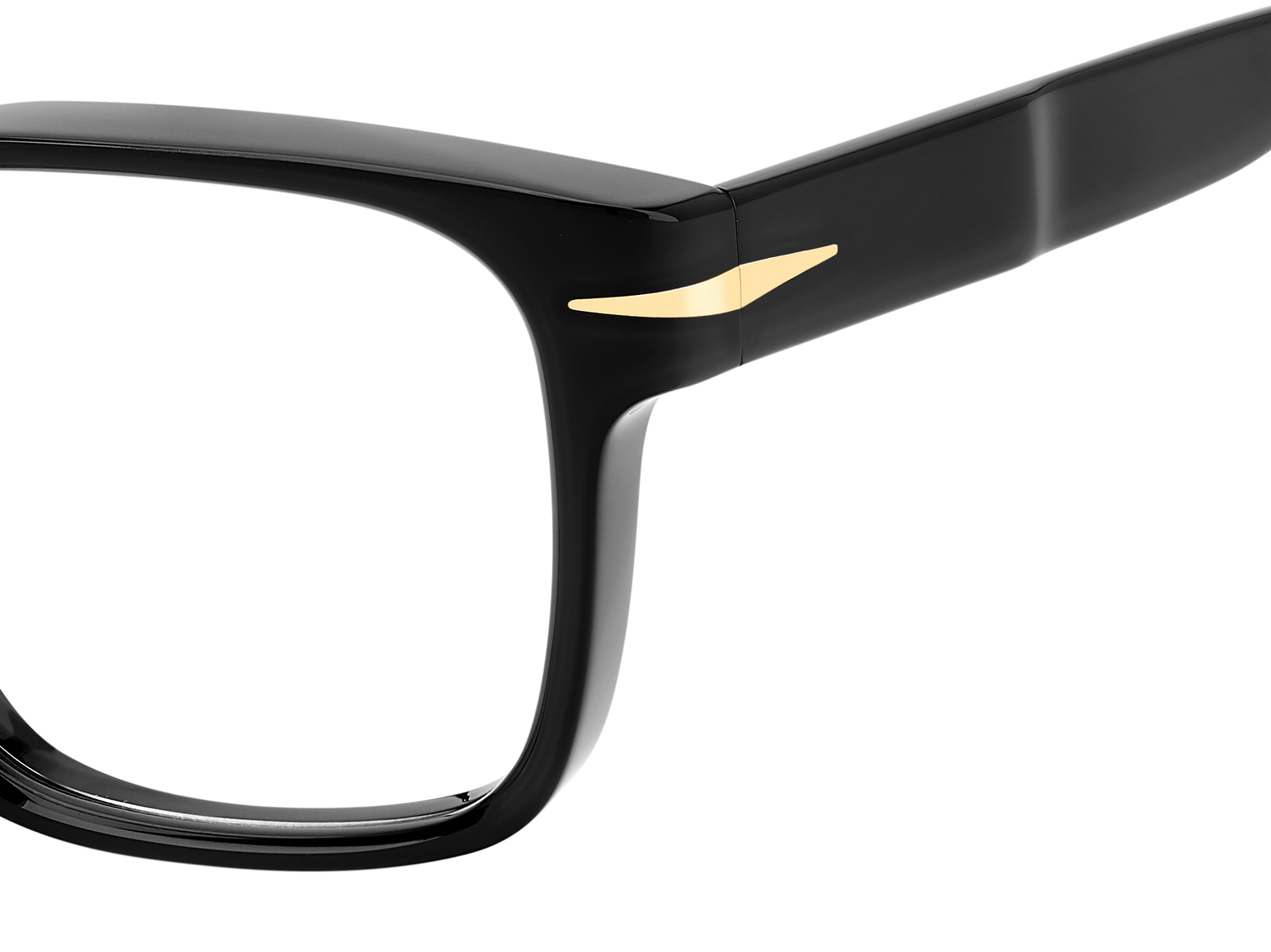 DB 7020/CRAFTED - Preto - Armações
