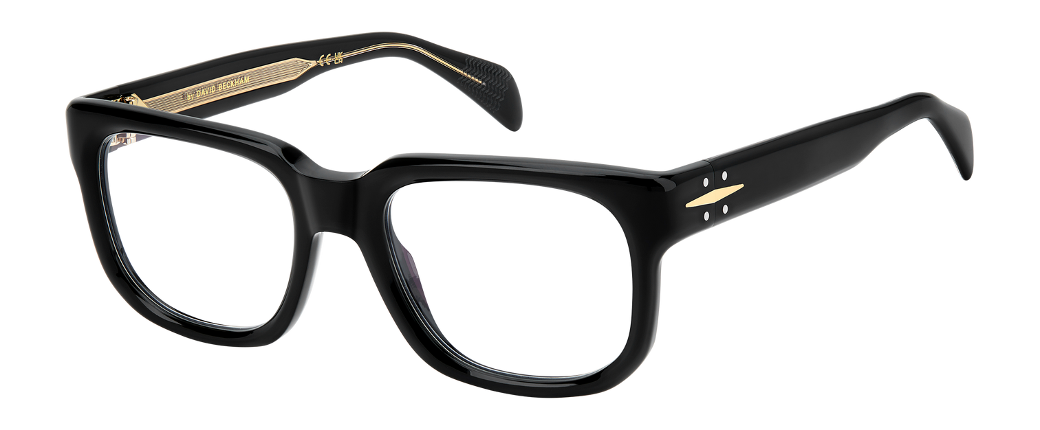 DB 7156 - Black - Blue Mirror