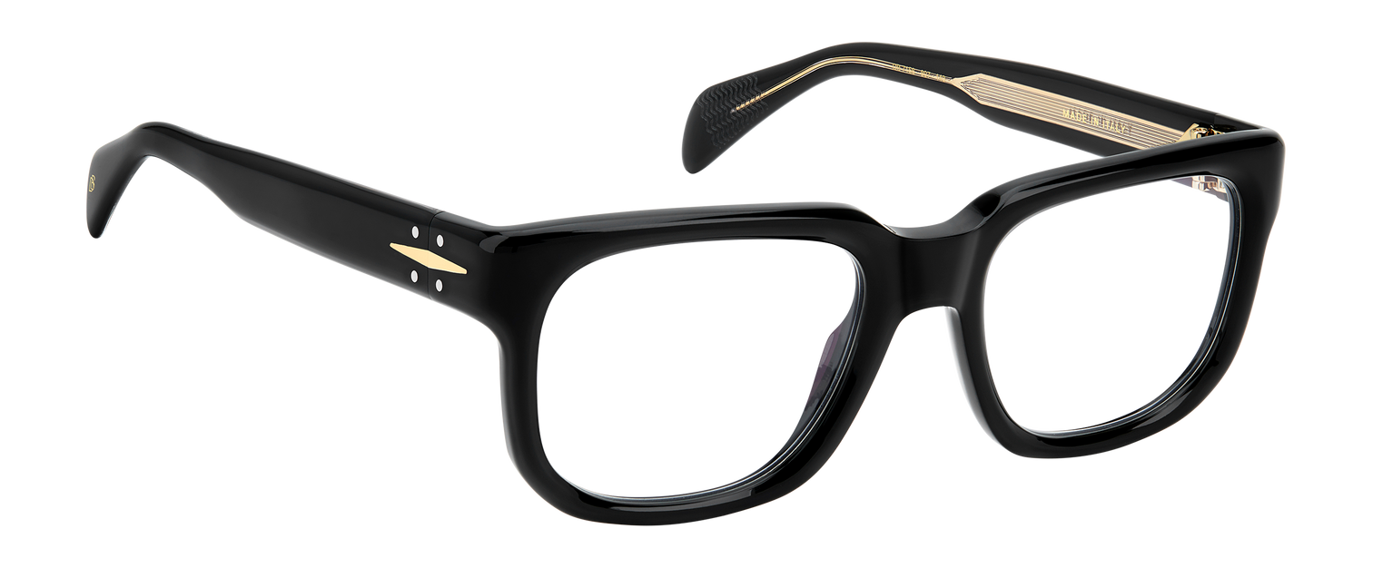 DB 7156 - Black - Blue Mirror