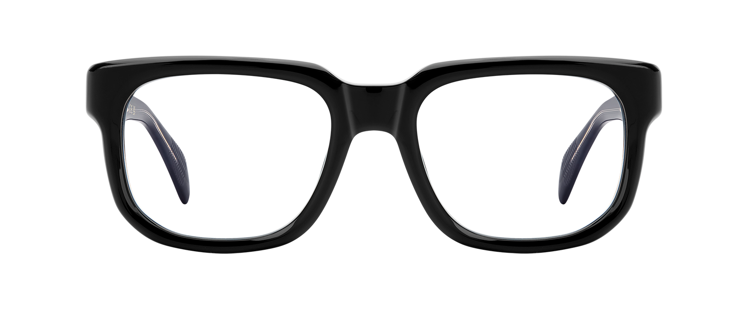 DB 7156 - Black - Blue Mirror