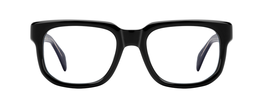 DB 7156 - Black - Blue Mirror