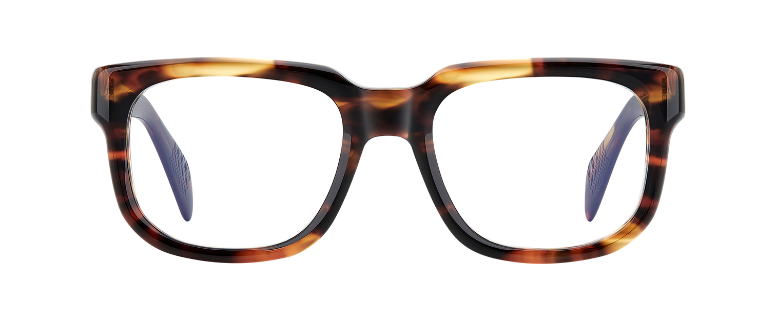 DB 7156 - Brown Havana - Blue Mirror