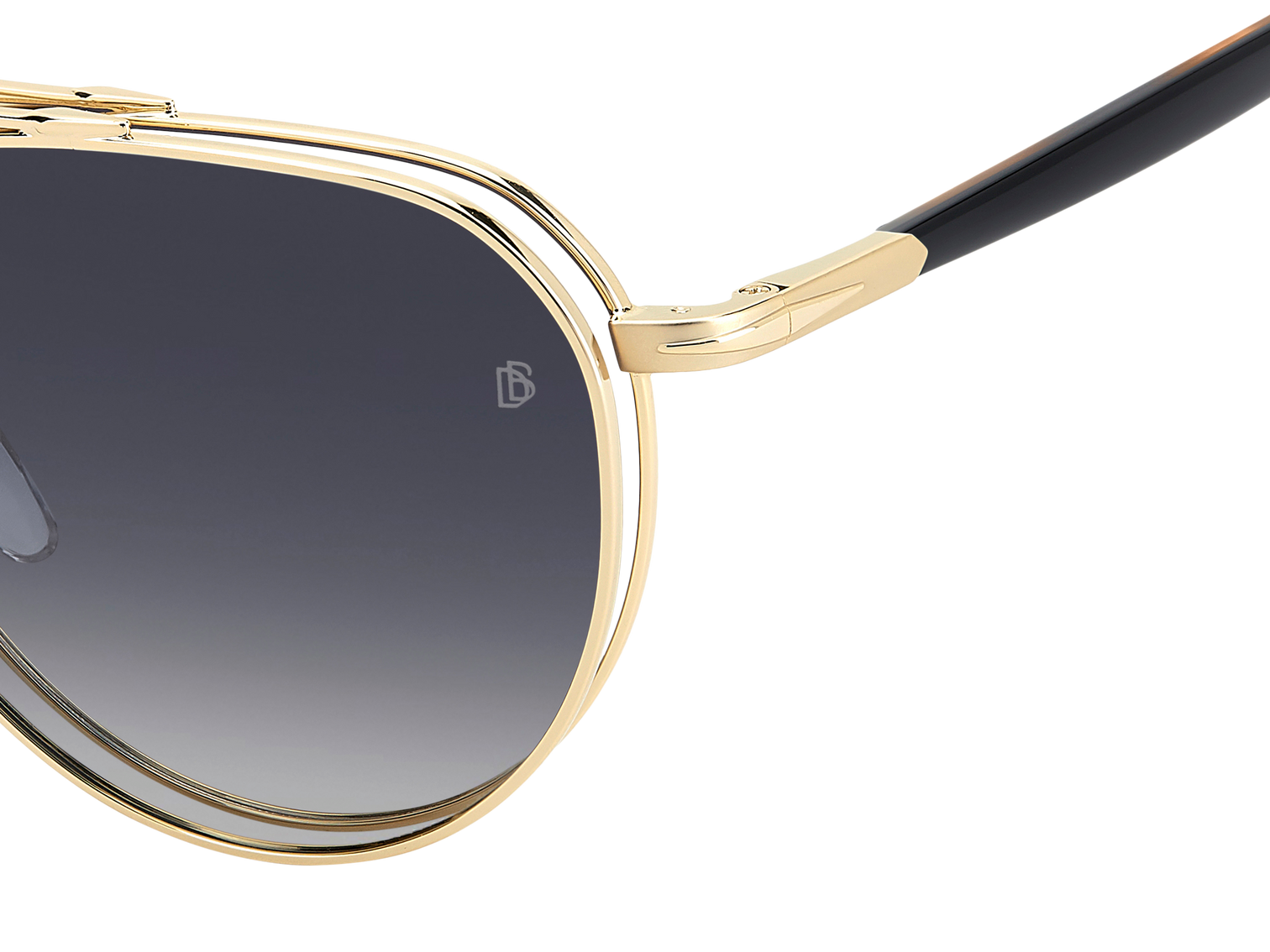 DB 1238/C - Oro - Blu sfumato Polarizzato