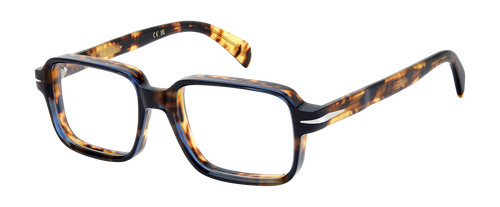 DB 7167 - Blue Havana Brown - Frames