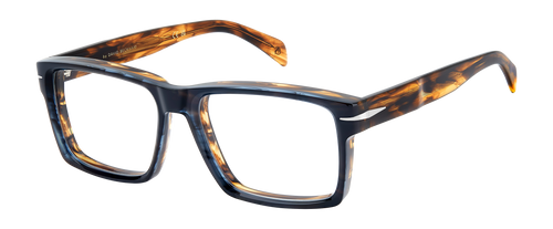 DB 7168 - Striped Blue Brown - Frames