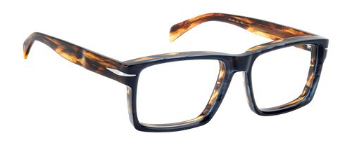 DB 7168 - Striped Blue Brown - Frames