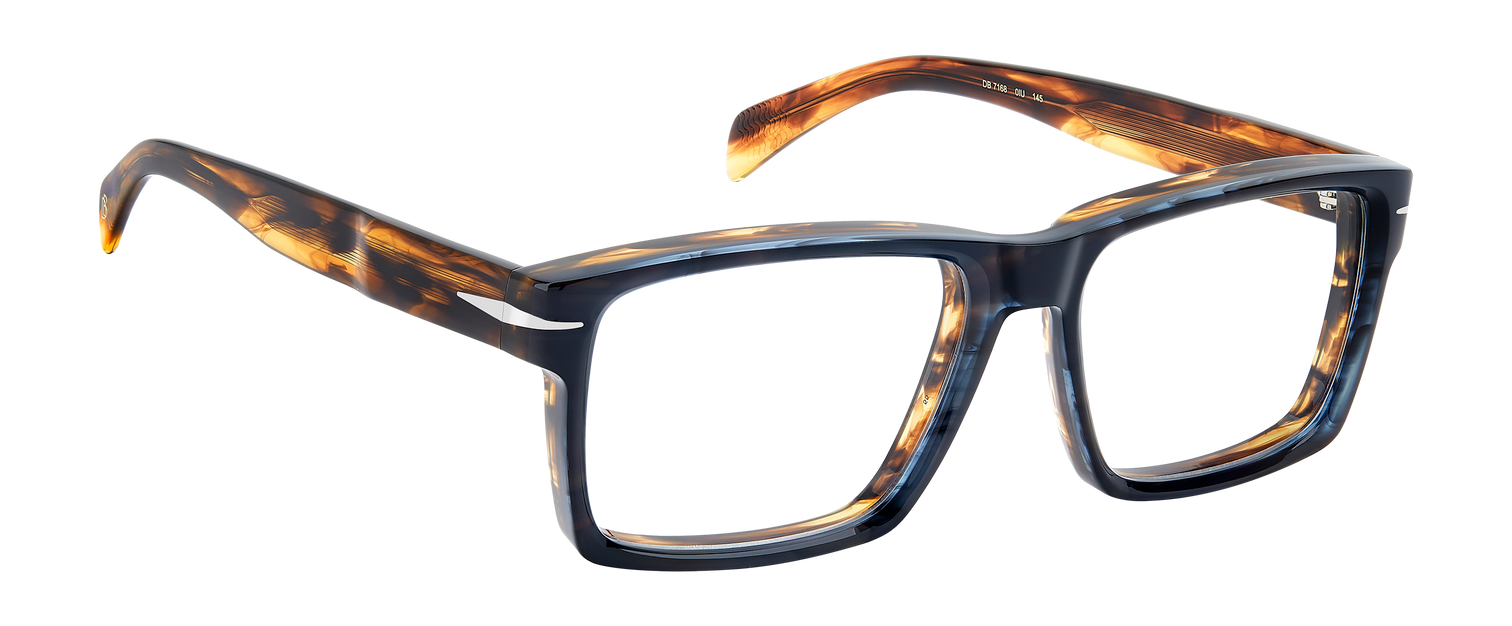 DB 7168 - Striped Blue Brown - Frames
