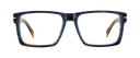 DB 7168 - Striped Blue Brown - Frames