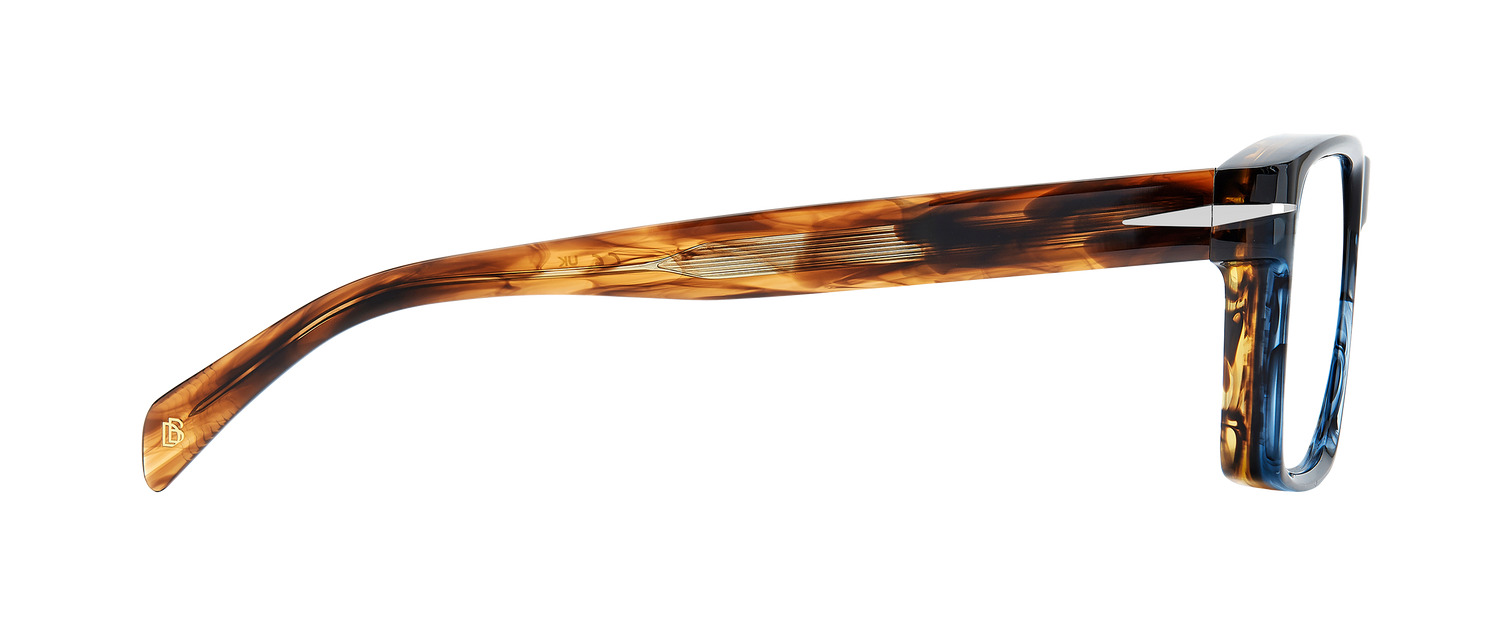 DB 7168 - Striped Blue Brown - Frames