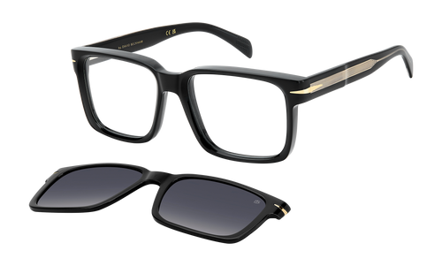 DB 7163/C - Black Gold - Blue Shaded Polarized