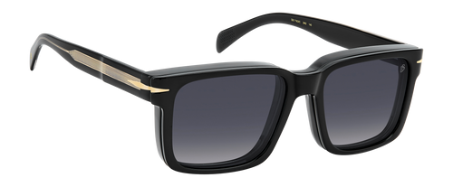 DB 7163/C - Black Gold - Blue Shaded Polarized