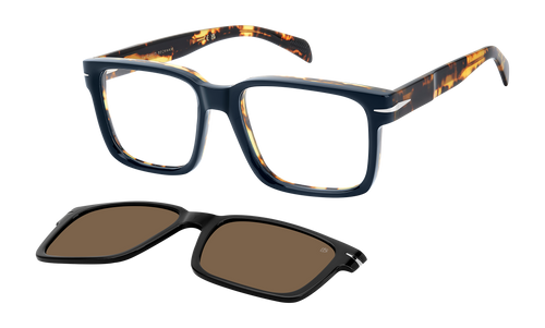 DB 7163/C - Blue Havana Brown - Brown Polarized