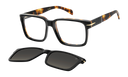 DB 7163/C - Black Havana - Green Shaded Polarized