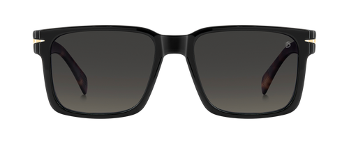 DB 7163/C - Black Havana - Green Shaded Polarized