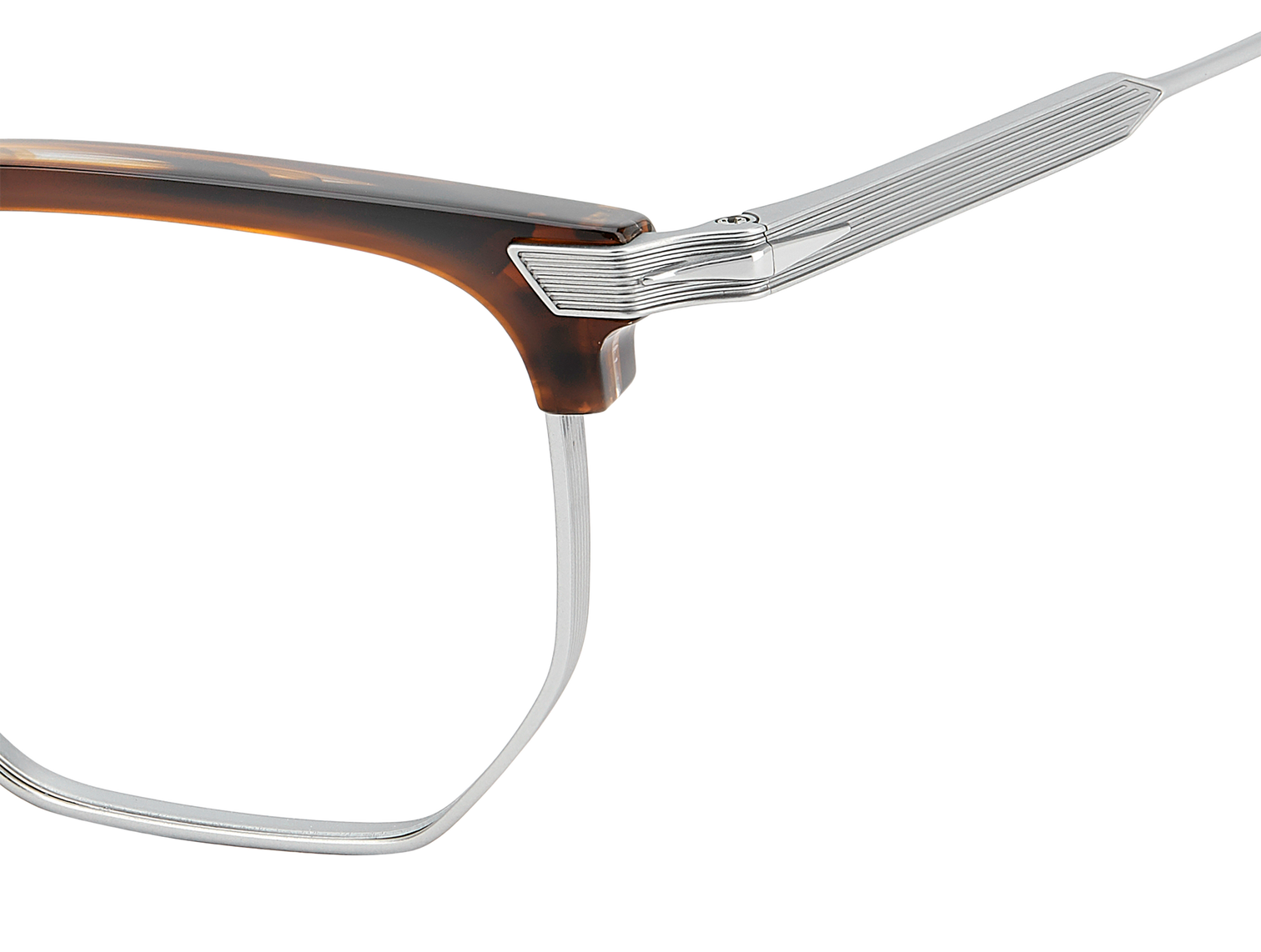DB 1240/G - Brown Horn Silver - Frames