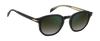 DB 1007/S - Matte Black - Green Shaded Green Mirror