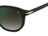 DB 1007/S - Matte Black - Green Shaded Green Mirror