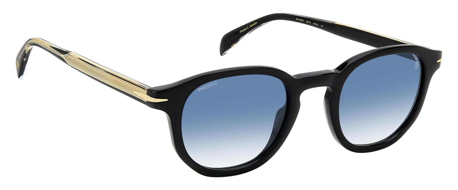 DB 1007/S - Preto - Fotocromático com sombreado azul