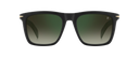 DB 7000/S - Matte Black - Green Shaded Green Mirror