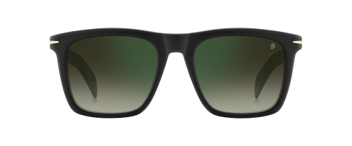 DB 7000/S - Schwarz matt - Grün schattiert Grüner Spiegel