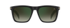 DB 7000/S - Matte Black - Green Shaded Green Mirror