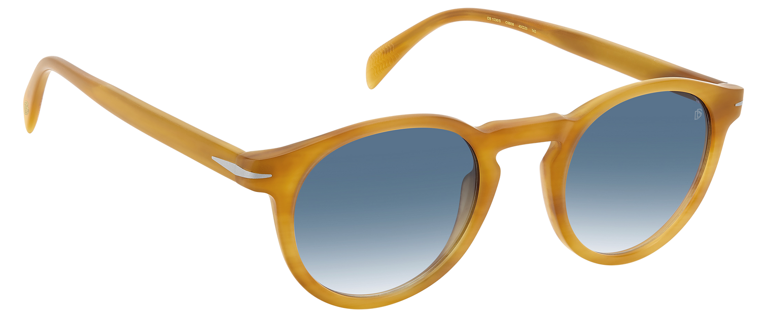DB 1036/S - Havana Honey - Azul escuro sombreado