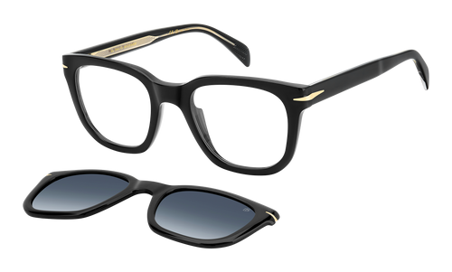 DB 7043/CS - Black Gold - Blue Shaded Polarized