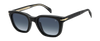DB 7043/CS - Schwarzgold - Blau schattiert Polarisiert