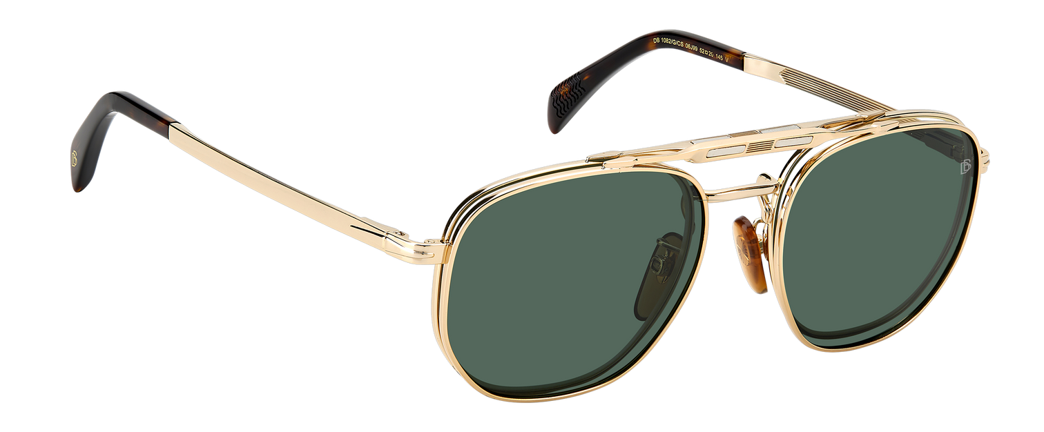 DB 1082/G/CS - Gold Havana - Green Polarized