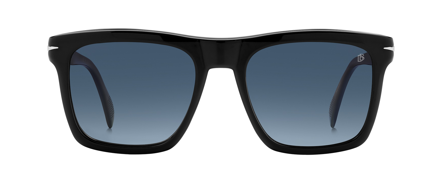 DB 7000/CS - Black Horn - Blue Shaded Polarized