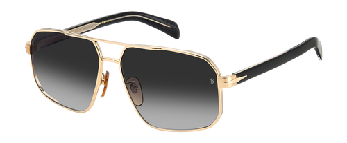 DB 7102/S - Gold Schwarz 2 - Dunkelgrau schattiert