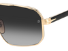 DB 7102/S - Gold Schwarz 2 - Dunkelgrau schattiert