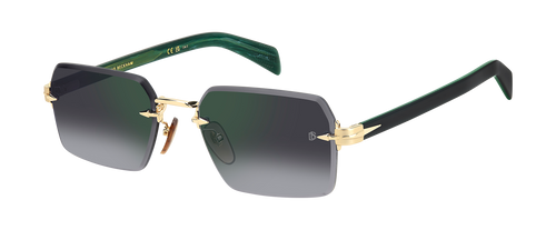 DB 7109/S - Goldgrün - Grau schattiertes Grün Spiegeln