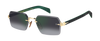 DB 7109/S - Gold Green - Grey Shaded Green Mirror