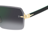 DB 7109/S - Gold Green - Grey Shaded Green Mirror